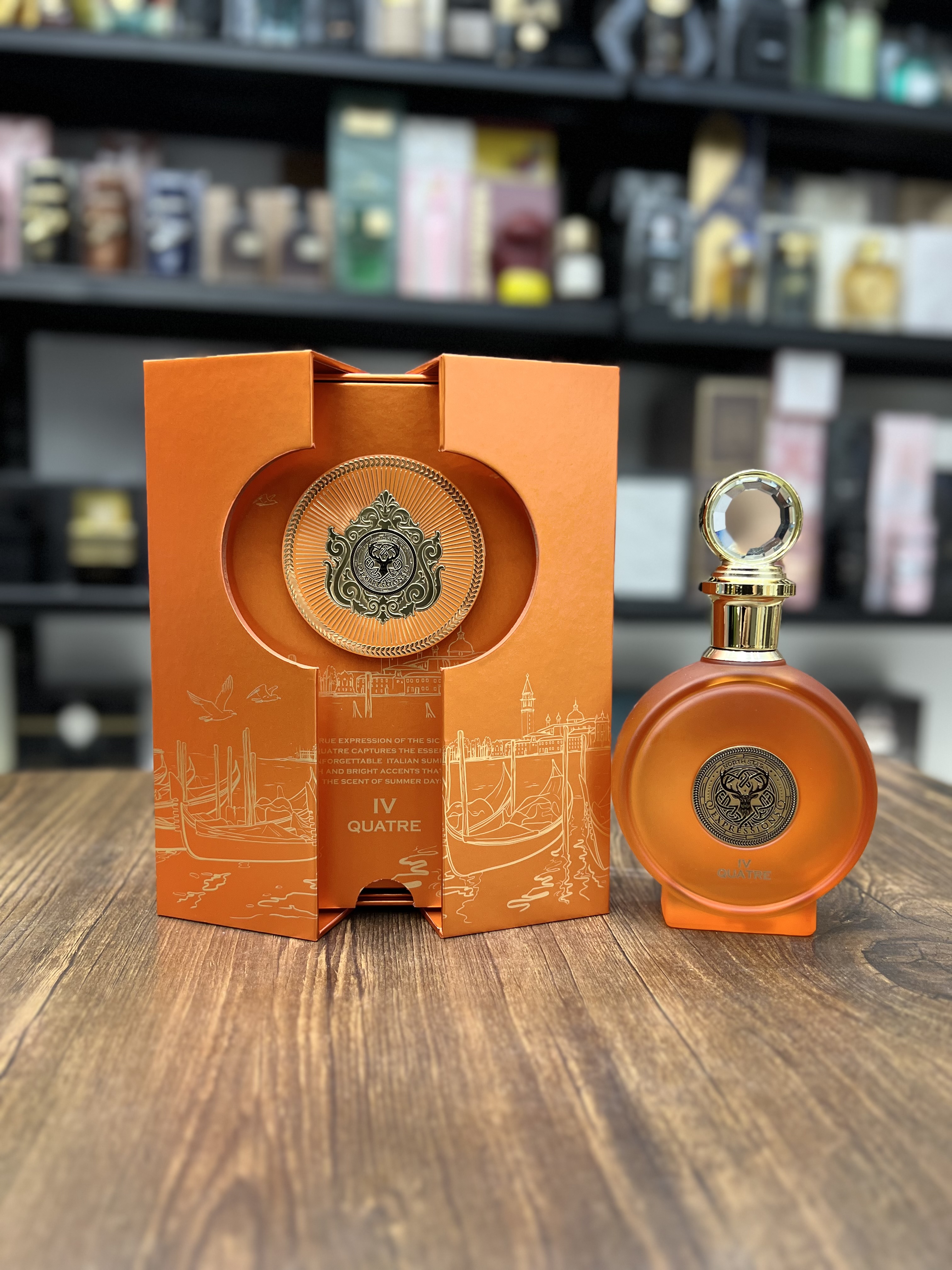 عطر پاریس کرنر نورث استیج اکسپرشن IV کواتره (مشابه لویی ویتون افترنون سوییم) 100 میل