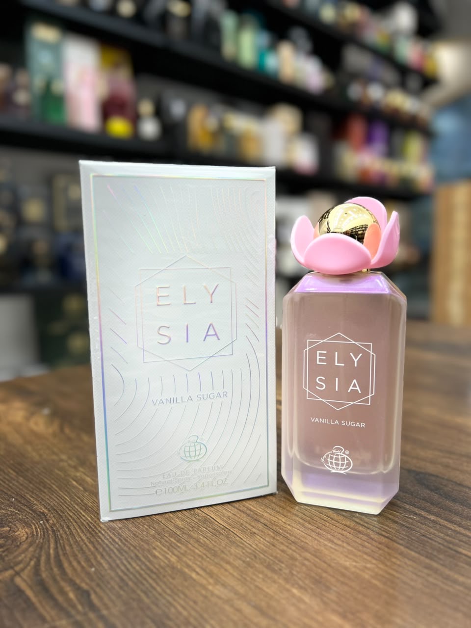 عطر الیسیا وانیلا شوگر زنانه 100میل شرکت فرگرنس