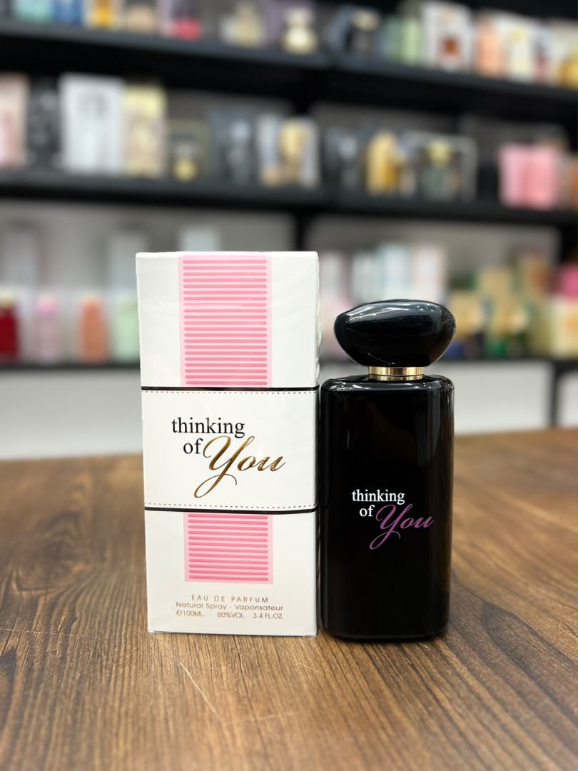 عطر زنانه فرگرانس ورد تینکینگ آف یو (مشابه رایحه دیور ادیکت)