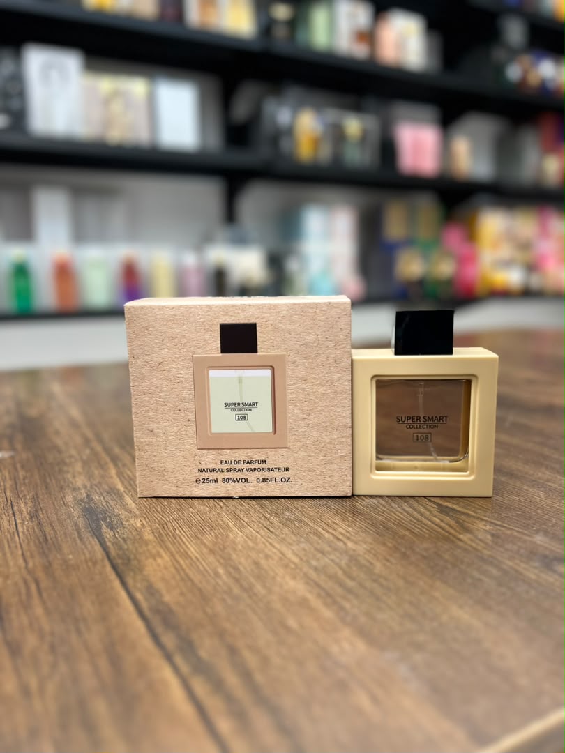 عطر جیبی مردانه سوپر اسمارت کالکشن کد ۱۰۸ هی وود اینتنس