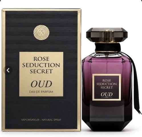 عطر زنانه فرگرانس ورد رز سدکشن سیکرت عود (مشابه رایحه ویکتوریا سکرت بومب شل عود)