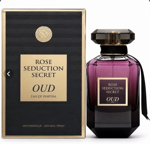 عطر زنانه فرگرانس ورد رز سدکشن سیکرت عود (مشابه رایحه ویکتوریا سکرت بومب شل عود)
